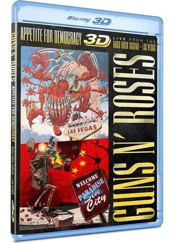 Guns N Roses - Appetite For Democracy 3d-2d [blu-ray] Lacrad