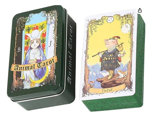 Mazo De Cartas De Tarot Rider Waite Animal Tarot