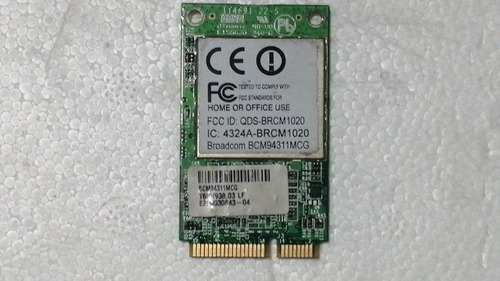 Tarjeta Wifi Pci Express Broadcom Bcm94311mcg