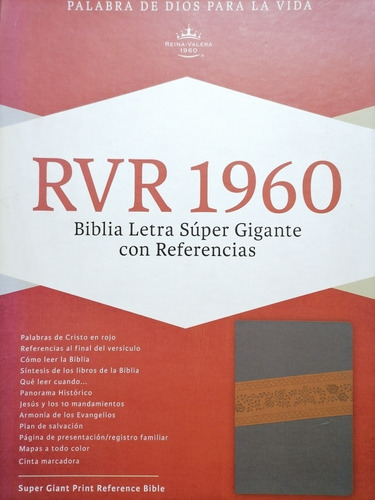 Biblia Letra Super Gigante - Biblia Reina Valera 1960
