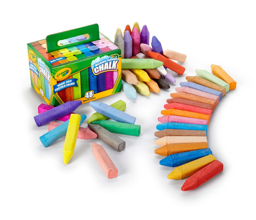 48 Gises Gigantes Crayola En Distintos Colores
