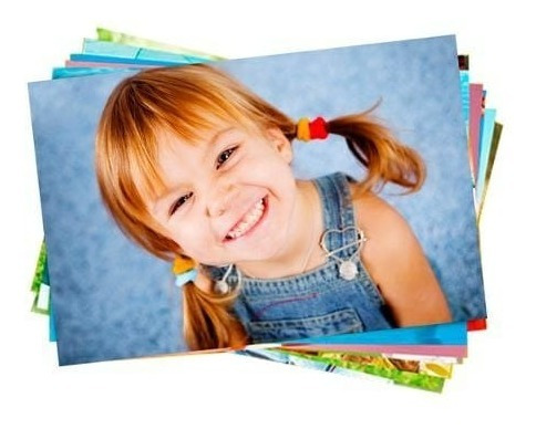 Kit 500 Folhas Papel Fotográfico Foto A4 Glossy Brilho 180g