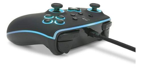 Control Nintendo Switch Alambrico 8 Colores Leds Spectra Msi