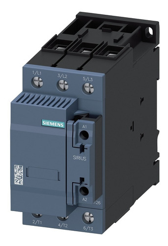 Contactor P/capacitor Siemens 75kvar 230vac 3rt2637-1ap03