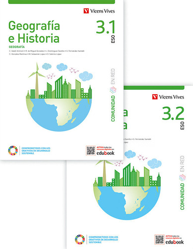 Libro Geografia E Historia 3 (3.1-3.2) Comunidad En Red - 