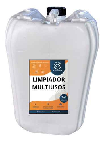 Aroma Limpiador Multiusos 20lt Canela