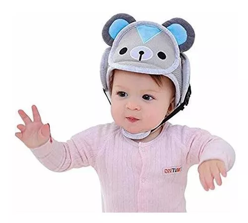 Casco de seguridad para bebés y niños pequeños, protector de cabeza para  bebés, arnés de protección, suave y ajustable, protector de cabeza para  niños