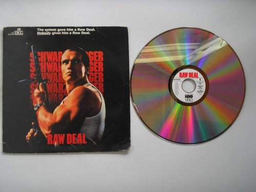 Disco Video Laser Raw Deal  Schwarzenegger Pelicula  Usa1986