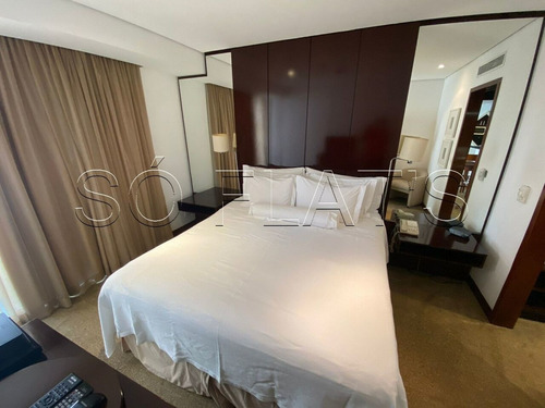Imagem 7 de 15 de Flat No Itaim Bibi Com 2x Dorms E 2x Vagas Para O Seu Conforto No Pé Da Av 9 De Julho. Sem Fiador - Sf34767