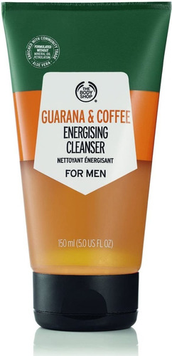 The Body Shop® Guaraná & Cofee Gel De Limpeza Facial 150ml Momento de aplicação Dia/Noite Tipo de pele Seca