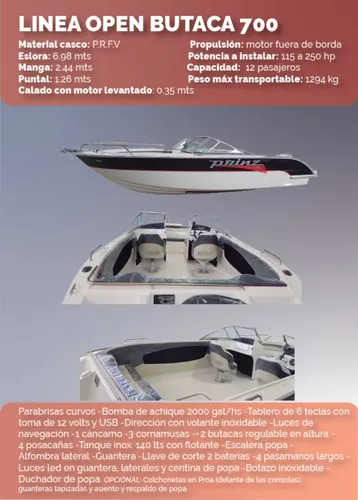 Prinz 700 Open Con Butaca