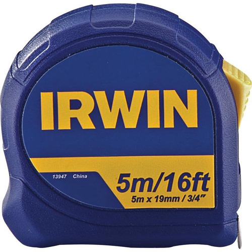 Trena Standard 5 Metros Com Trava Iw13947 Irwin