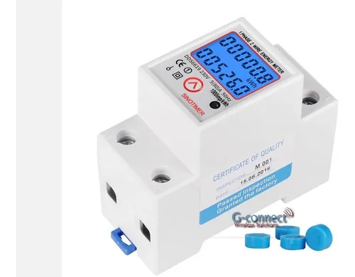 comprar Medidor  De Consumo Electrico Watts  En Riel Din