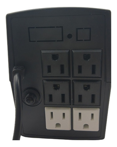 Imagen 3 de 3 de Ups Unitec 850 Interactiva 600va - 360w 6 Regulada