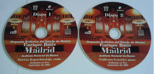 Enrique Batiz Y La Orq Sinfonica Edo D Mexico En España 2cds