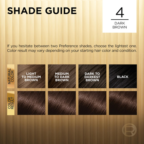 Tinte Para El Cabello L'oreal Paris Superior Preference 4 Ma