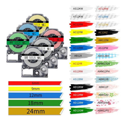 Cinta Epson Labelworks Para Etiquetas Lw-300 Lw-400 Sd99