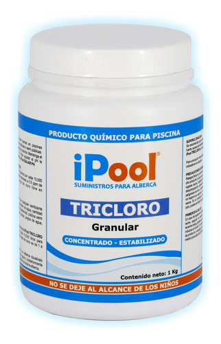 Cloro Granular Alberca Tricloro 1 Kg Grano