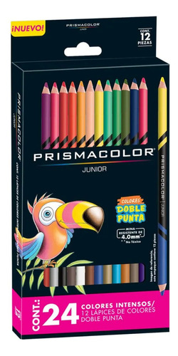 Colores Prismacolor Junior Doble Punta Caja X12 Uds