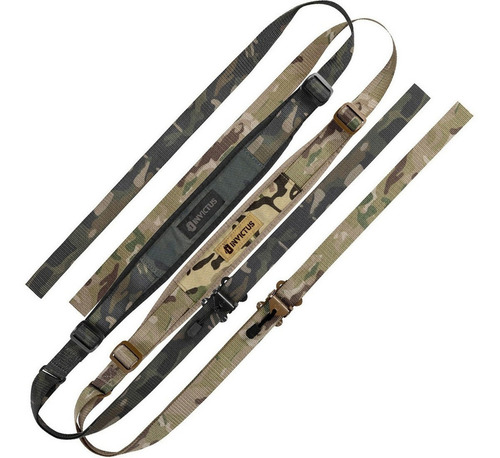 Bolso de hombro militar Invictus de 2 puntos Attach 2.0 Multicam Color MultiCam negro
