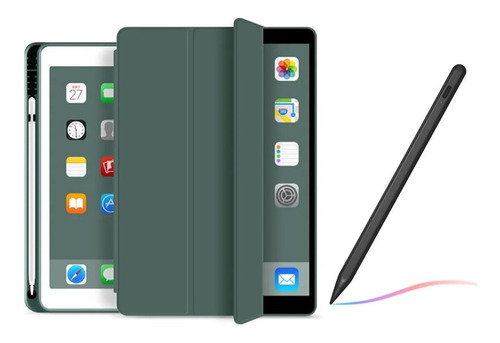 Funda Para iPad 7/8 Generación 10.2 Con Ranura Para Lápiz
