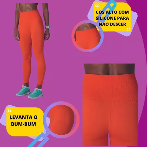 71742-001) Calça Legging Feminina Lupo