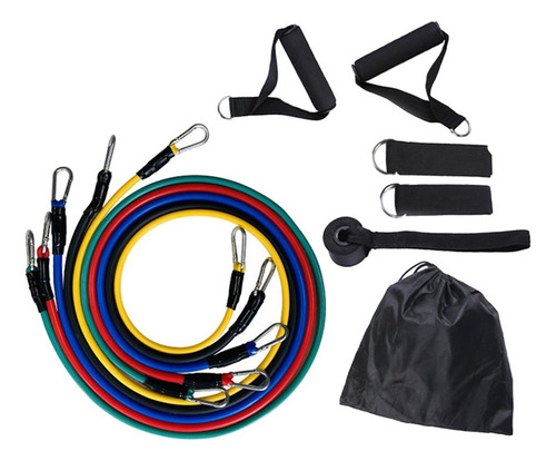 Ha 11pcs Elásticas De Resistencia Entrenamiento Ejercicio De