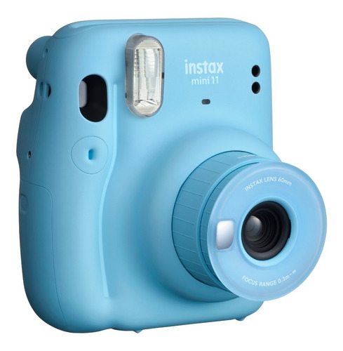 Imagen 2 de 10 de Camara Instantanea Fujifilm Instax Mini 11 Celeste Sky Cuota