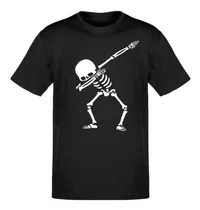 Comprar Remera Adulto Esqueleto 100% Algodón Brilla En La Oscuridad