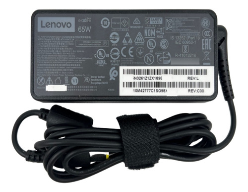 Cargador Original Lenovo 65w 20v 3.25a Punta Slim Tipp Factu