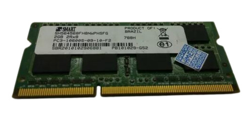 Memória Notebook 2gb Ddr3 1333mhz Smart Usada