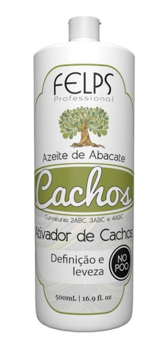 Felps Cachos Azeite De Abacate Ativador De Cachos 500ml