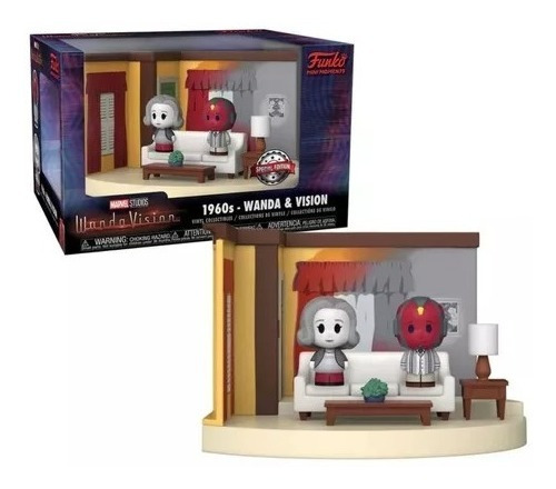 Set Funko Pop! Mr. Dna Parks And Recreation Wanda And Vision