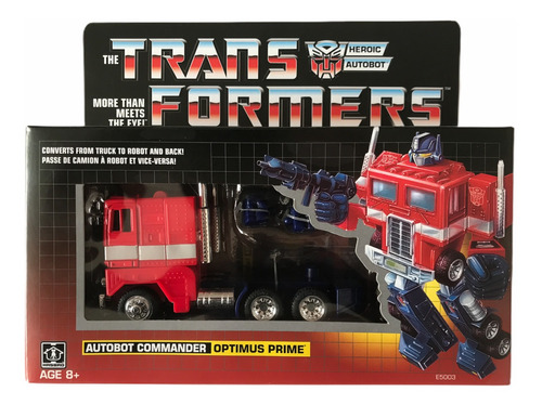 Optimus Prime Transformers G1 Walmart Reissue 2018 Hasbro