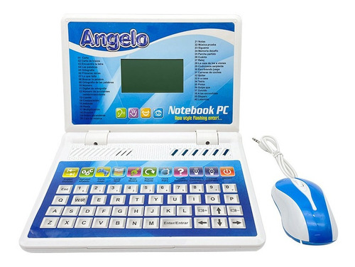 Computadora Didactica Infantil Laptop Educativa Juguete Niña