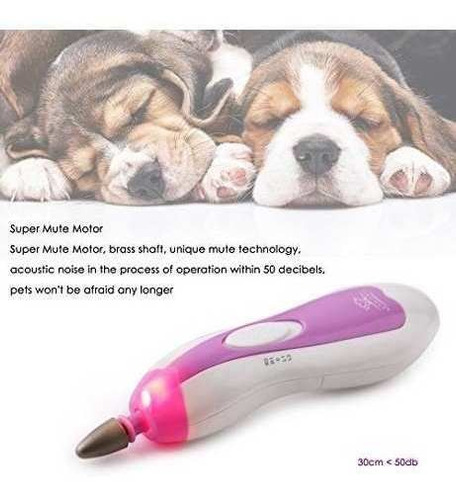 +makartt Taladro De Uñas Pulidor Mascotas Perros Gatos U S