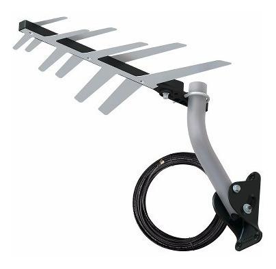 Kit Antena Externa Digital Aquário Dtv-1500 + Acessórios Nfe