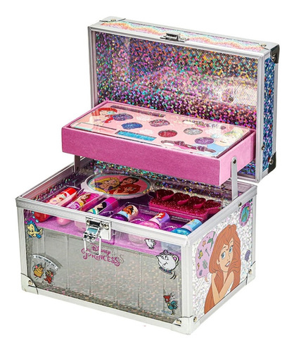 Estuche De Maquillaje Para Niñas Princesas De Disney