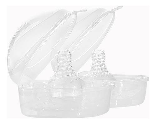 Nipple Shields, Caja De Pezones Para Recién Nacidos, 2 Unida