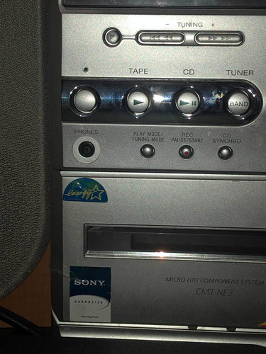 Imagen 7 de 8 de Equipo De Musica Microcomponente Sony Usado