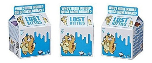 Paquete De 3 Cajas Ciegas De Lost Kitties