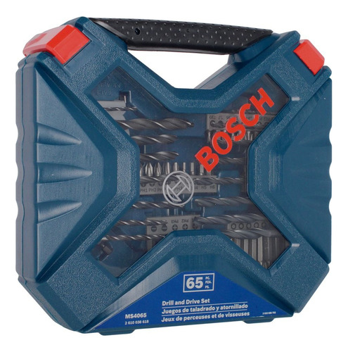 Set Puntas Brocas Y Dados Bosch X-line 65pzas
