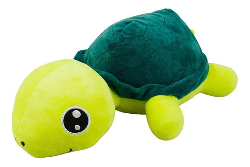 Tartaruga Terrestre De Pelúcia Verde 18 Cm - Marca Fofy Toys