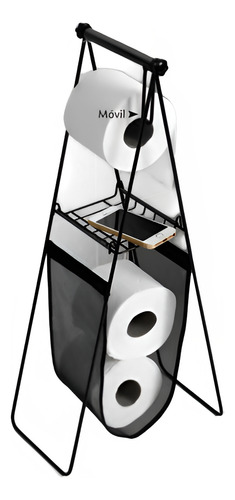 Porta Rrollos Black