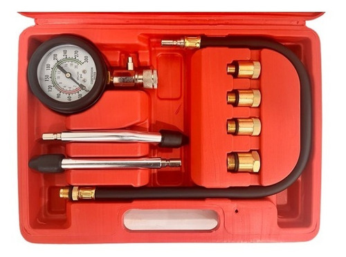 Kit Medidor De Compresion De Motor Big Red