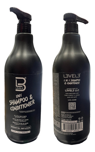 Level3  Shampoo Y Acondicionador 1kg