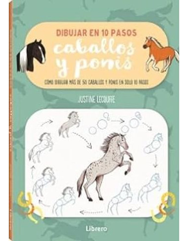 Libro Dibujar En 10 Pasos Caballos Y Ponis