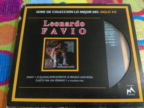 Leonardo Favio Cd Serie De Colección Lo Mejor Del Siglo Xx R