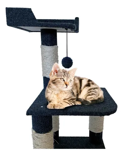 comprar Arbol Juguete Rascador Gatos Con Cama 80x40x40cm Scratcher