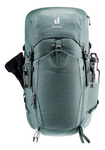 Mochila Ataque Trail Pro 34 Litros Sl Azul Petróleo - Deuter
